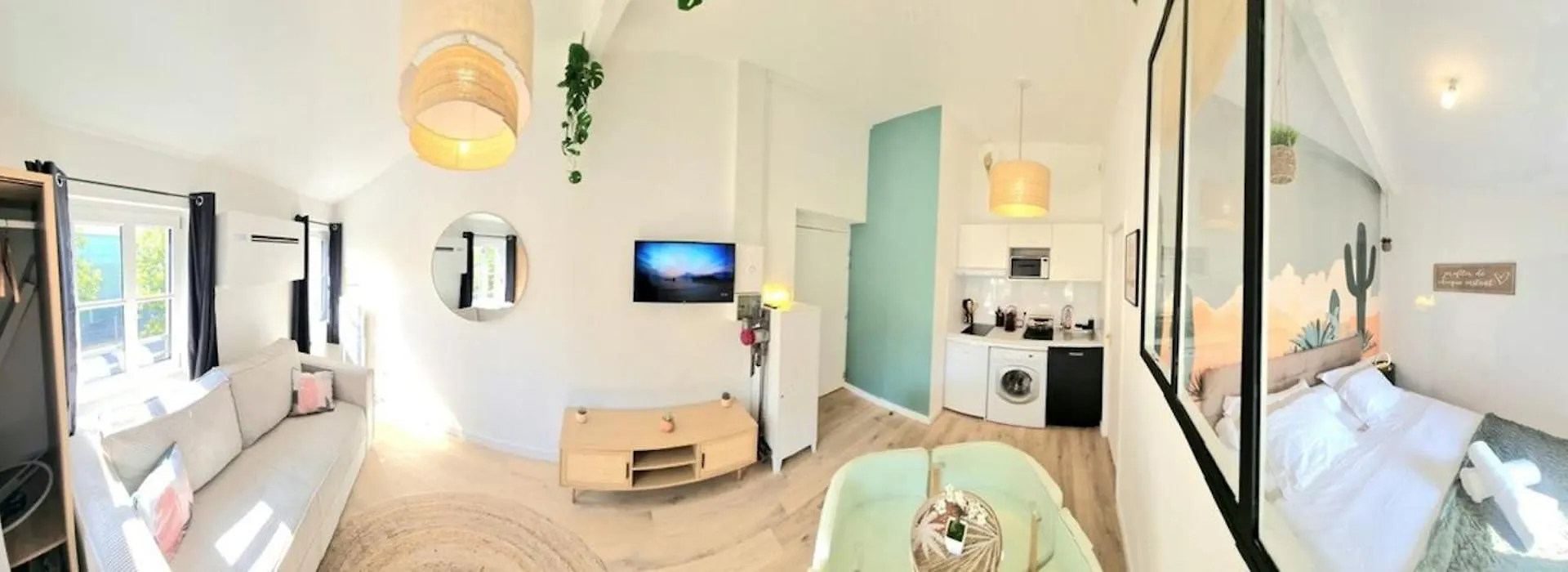 Appartement Arizona Dream - T1 Bis Climatise 4P Wifi à Toulouse 0*,  France